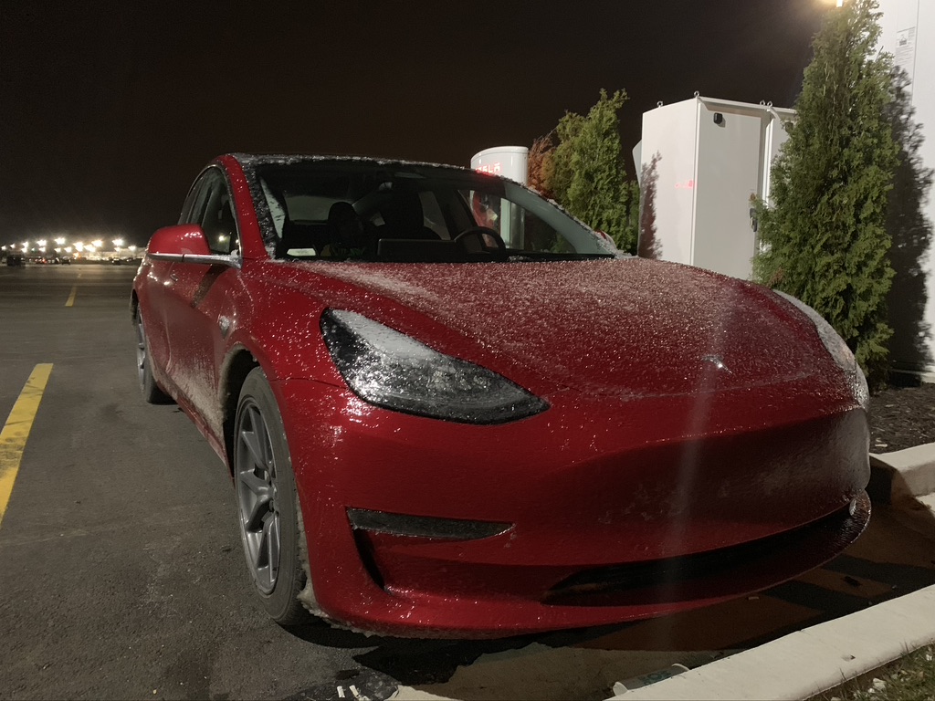 Model 3 RWD + Black Ice